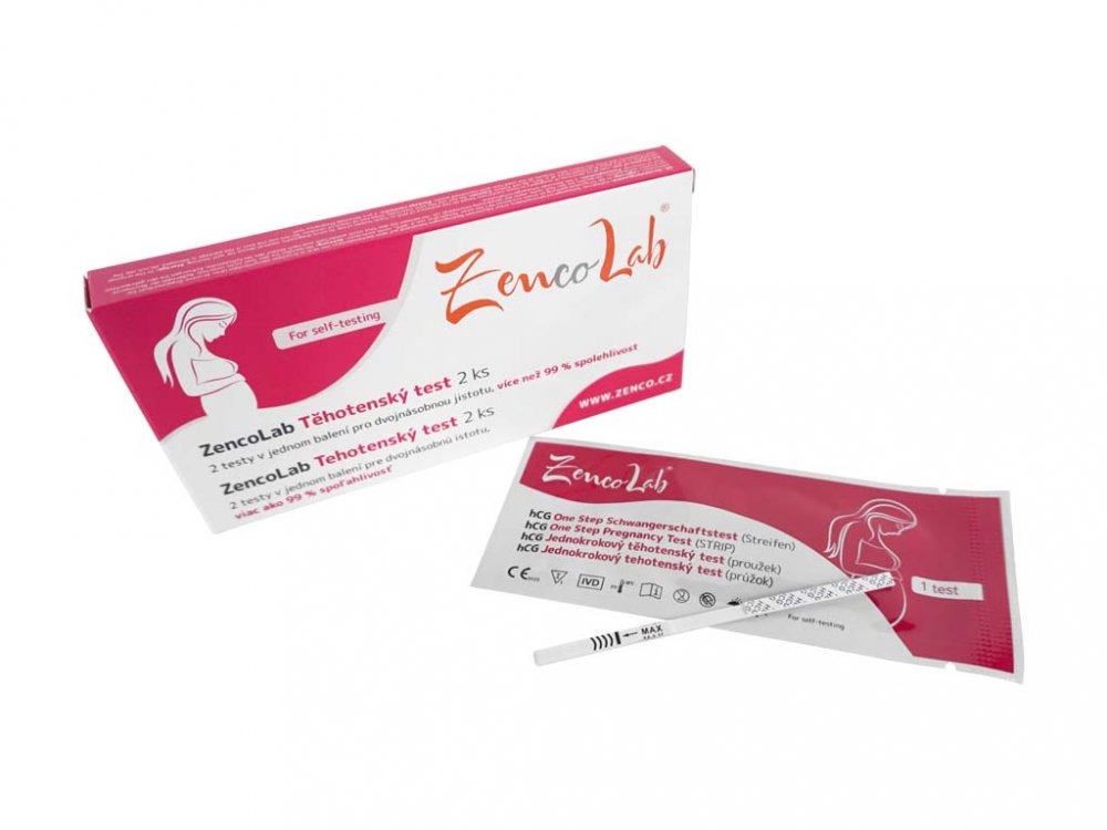 těhotenský test zencolab 2 ks