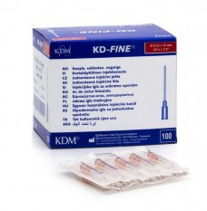 Jednorázové injekční jehly KDM - 100 ks