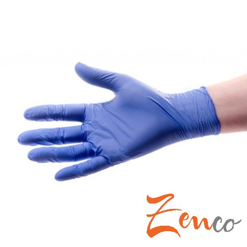 Jednorazové vyšetrovacie nitrilové rukavice Velvet modrofialové 200 ks