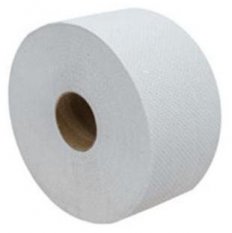 Biely toaletný papier JUMBO priemer 230 mm, 6 roliek