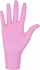 Jednorázové nitrilové zdravotnické rukavice Mercator NITRYLEX růžové 100 ks