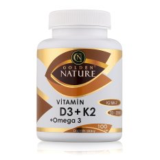 Vitamin D3 + K2 + Omega 3 - 100 ks