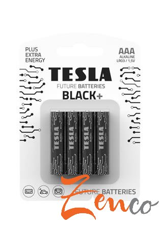Tesla BLACK+ AAA elem - Csomagolás: 4 ks