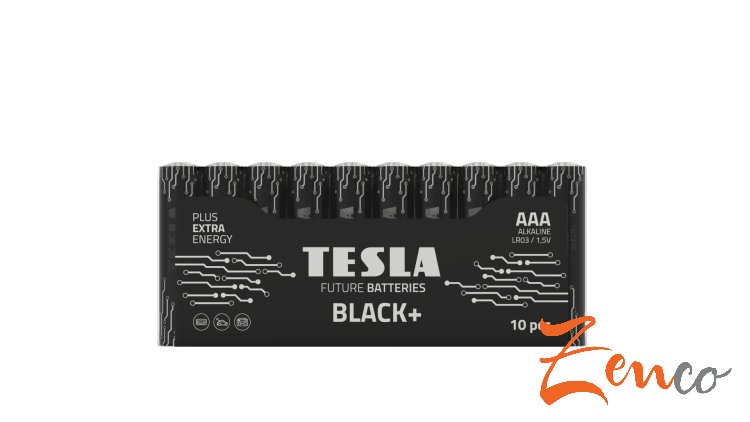 Tesla BLACK+ AAA Batterie - Verpackung: 24 Stk