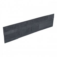 ALFIstick ® - 3D Selbstklebende Steinverkleidung, schwarzer Schiefer, ESP003 - PROBE