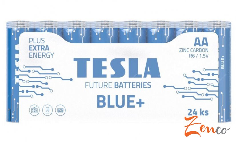 Baterie Tesla BLUE+ AA - Balení: 24 ks