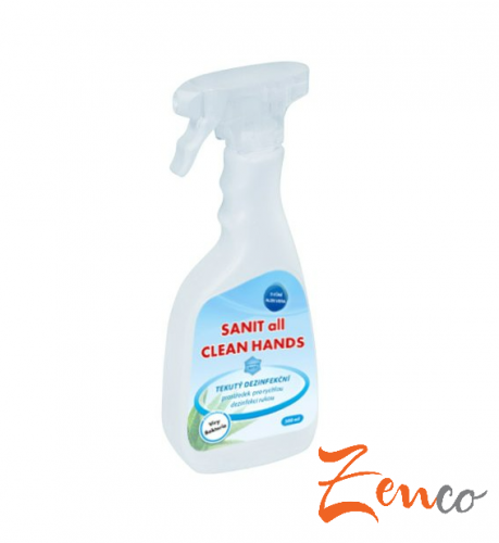 SANIT all Clean Hands dezinfekcia na ruky - 500 ml