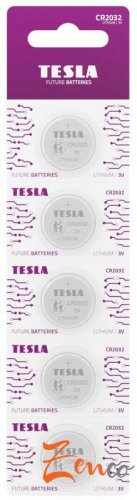 Batérie Tesla CR2032 5ks