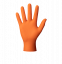 Ochranné nitrilové rukavice Mercator GOGRIP oranžové 50ks - Velikost: L