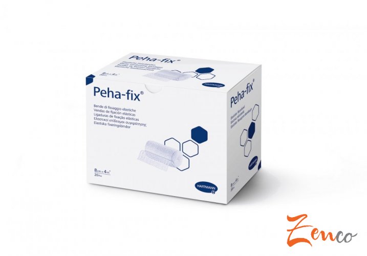 Obinadlo elastické fixační Peha-fix 20 ks - Rozměr: 8 cm x 4 m