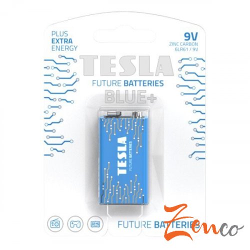 Baterie Tesla BLUE+ 9V 1ks