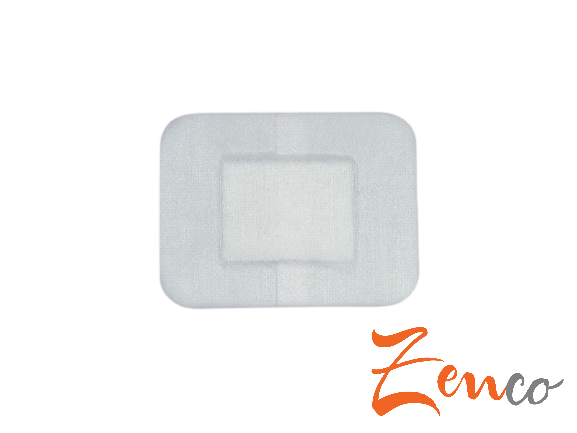 Pooperační náplast z netkané textilie s absorpčním polštářkem, sterilní, 50 ks - Rozměr: 5 x 7 cm