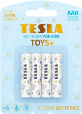 Baterie Tesla TOYS+ BOY AAA 4ks